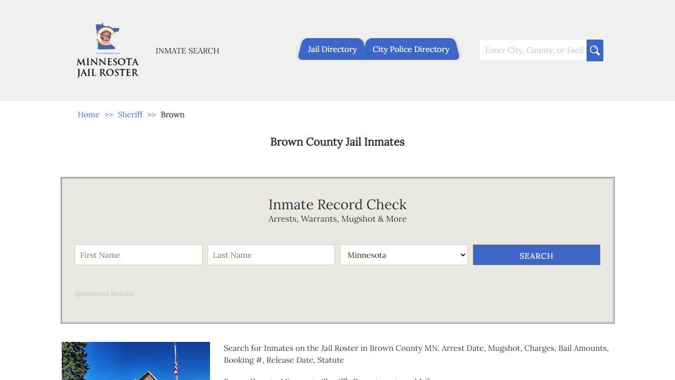 Brown County Jail Inmates | Jail Roster Search - Minnesota Jail Roster